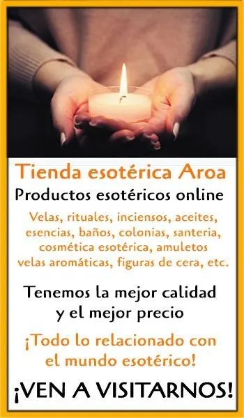Tienda esotérica Aroa.